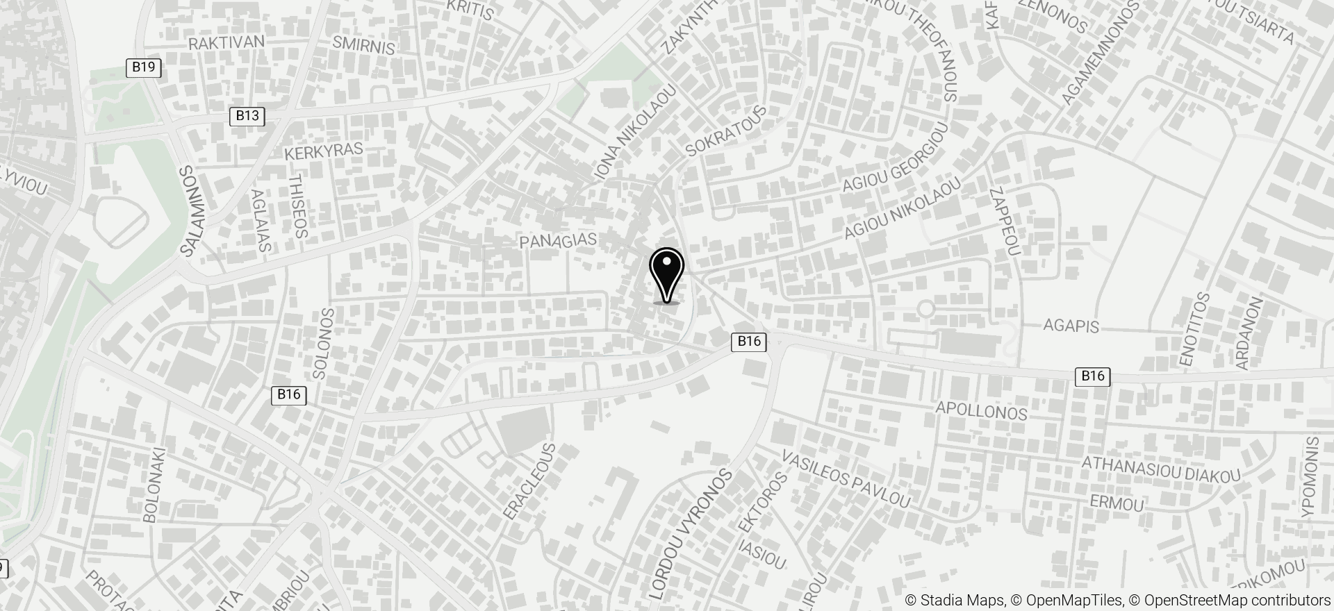 Property location map