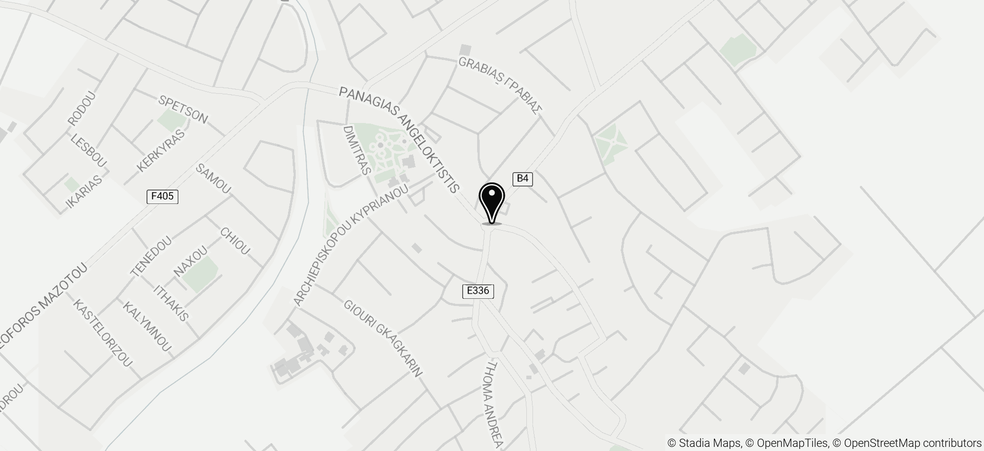 Property location map