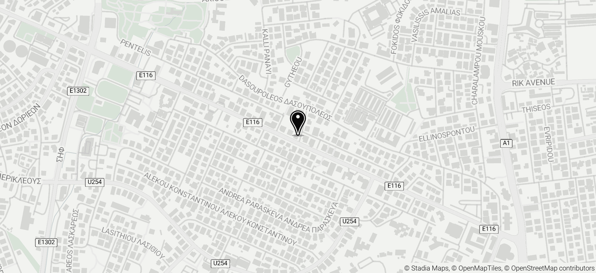 Property location map