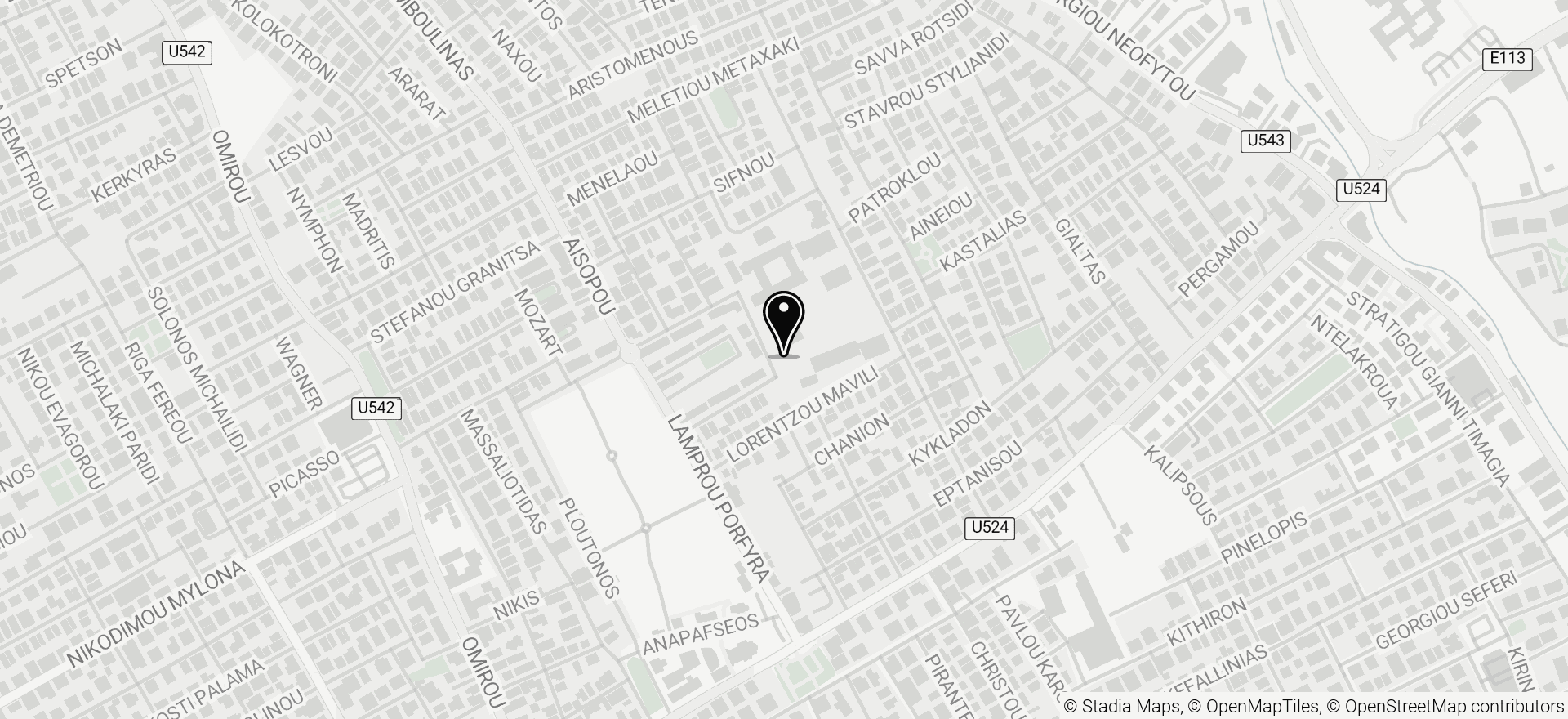 Property location map