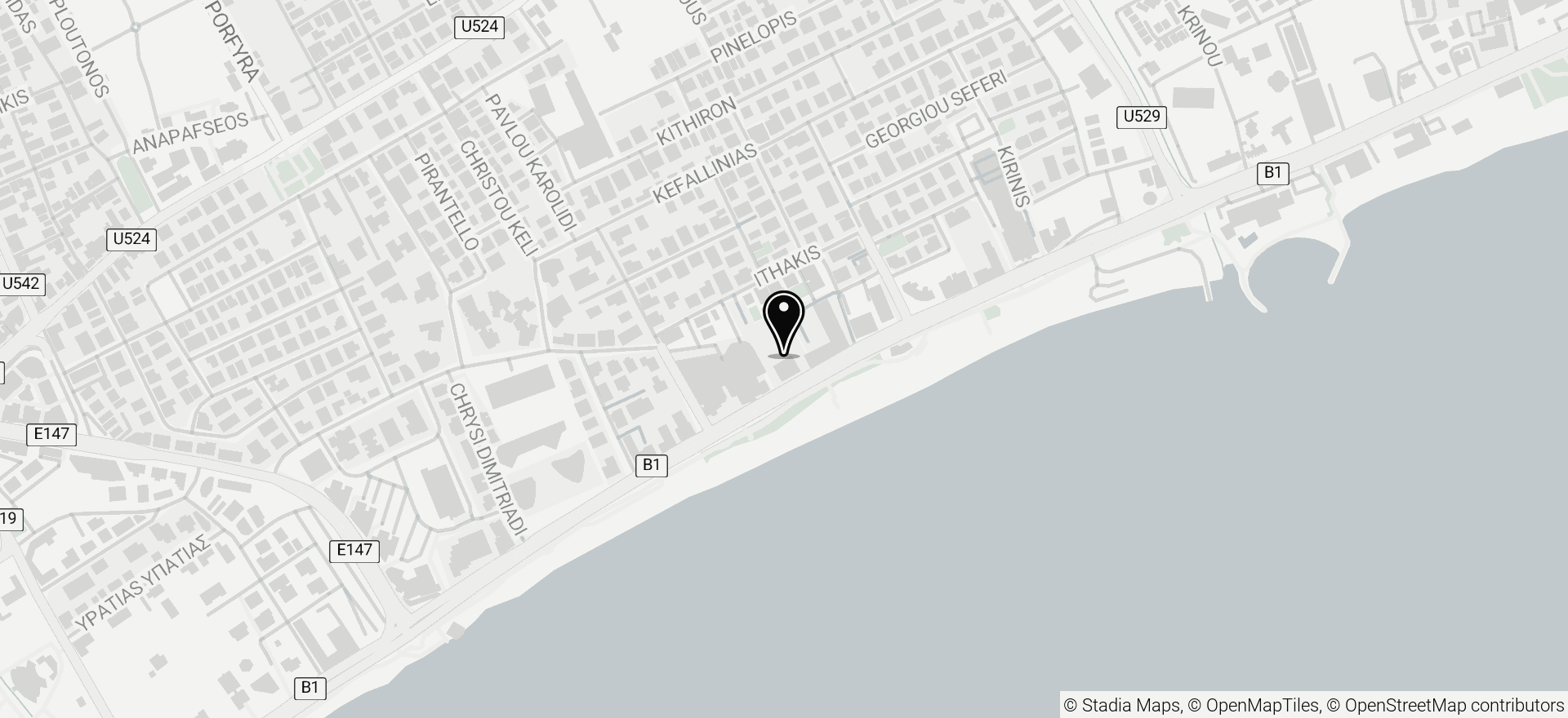 Property location map